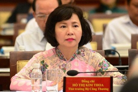 Xem xét kỷ luật bà Hồ Thị Kim Thoa, Thứ trưởng Bộ Công thương